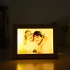 Custom Wooden Photo Frame Color Photo Lamp- Horizontal