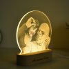 Custom Photo Lamp Gift - Photo Engraved Lamp- 1-7 Colors