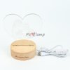 Personalized Photo Lamp Gift for Love - Heart