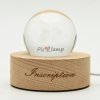 Personalized Creative Photo Crystal Ball Night Light Gift For Mom