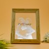 Personalized Wooden Photo Frame Lamp Gift For Love -Magic Remote Control 7 Colors